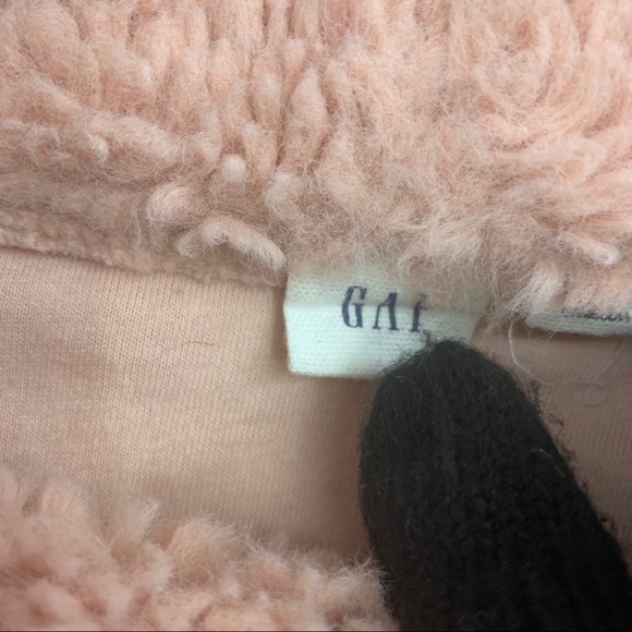 Gap Teddy Cowl Neck Sherpa Cozy Pullover Sweater - Picture 6 of 6